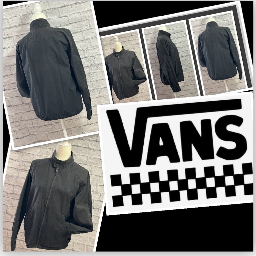 Vans Button Up Collard Jacket (Euc) - image 2